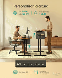 Häva Desk — Escritorio Elevable Eléctrico 160×70 cm - 4