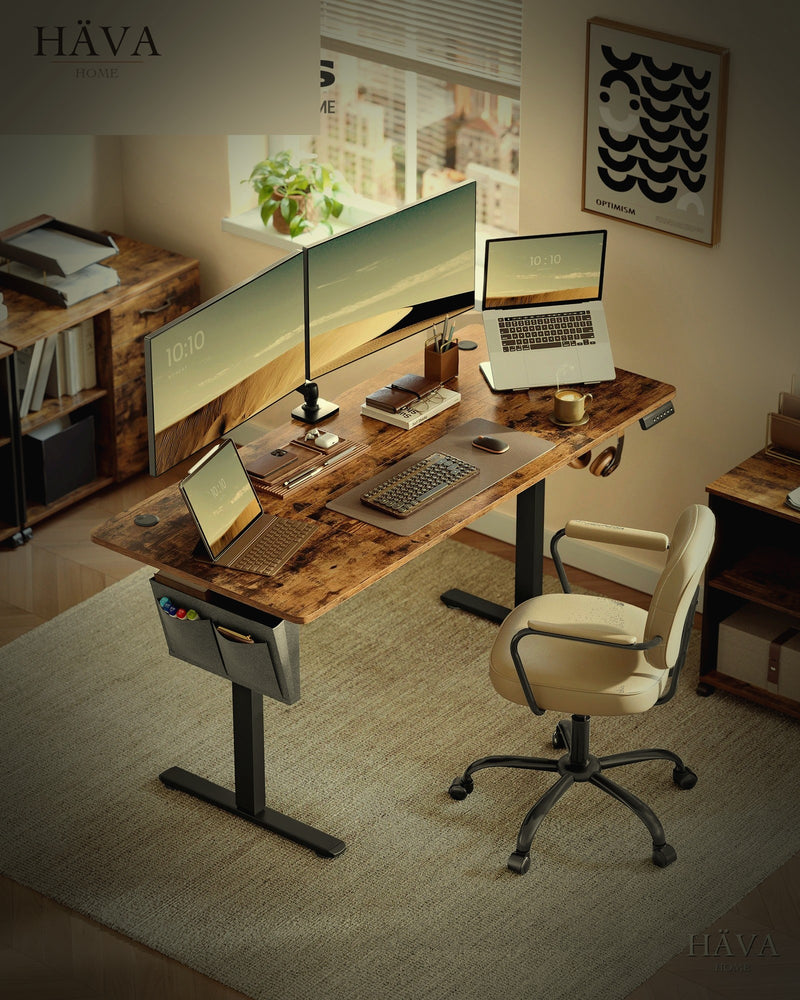 Häva Desk — Escritorio Elevable Eléctrico 160×70 cm